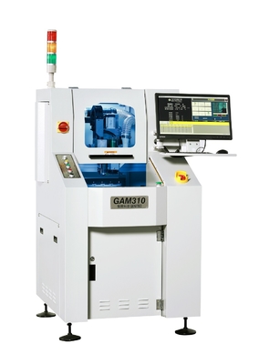 Le séparateur Allemagne de carte PCB de machine de carte PCB Depanelization de Genitec 1000mm/Sec axent le moteur servo GAM310A à C.A.